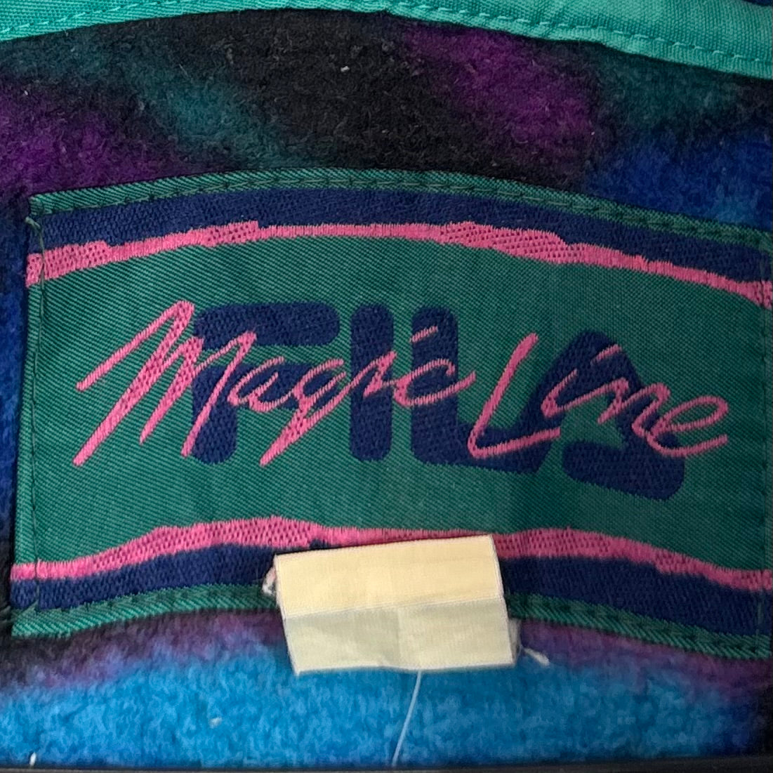 Fila Magic Line 90s Vintage Fleece Jacke L - Vinverse
