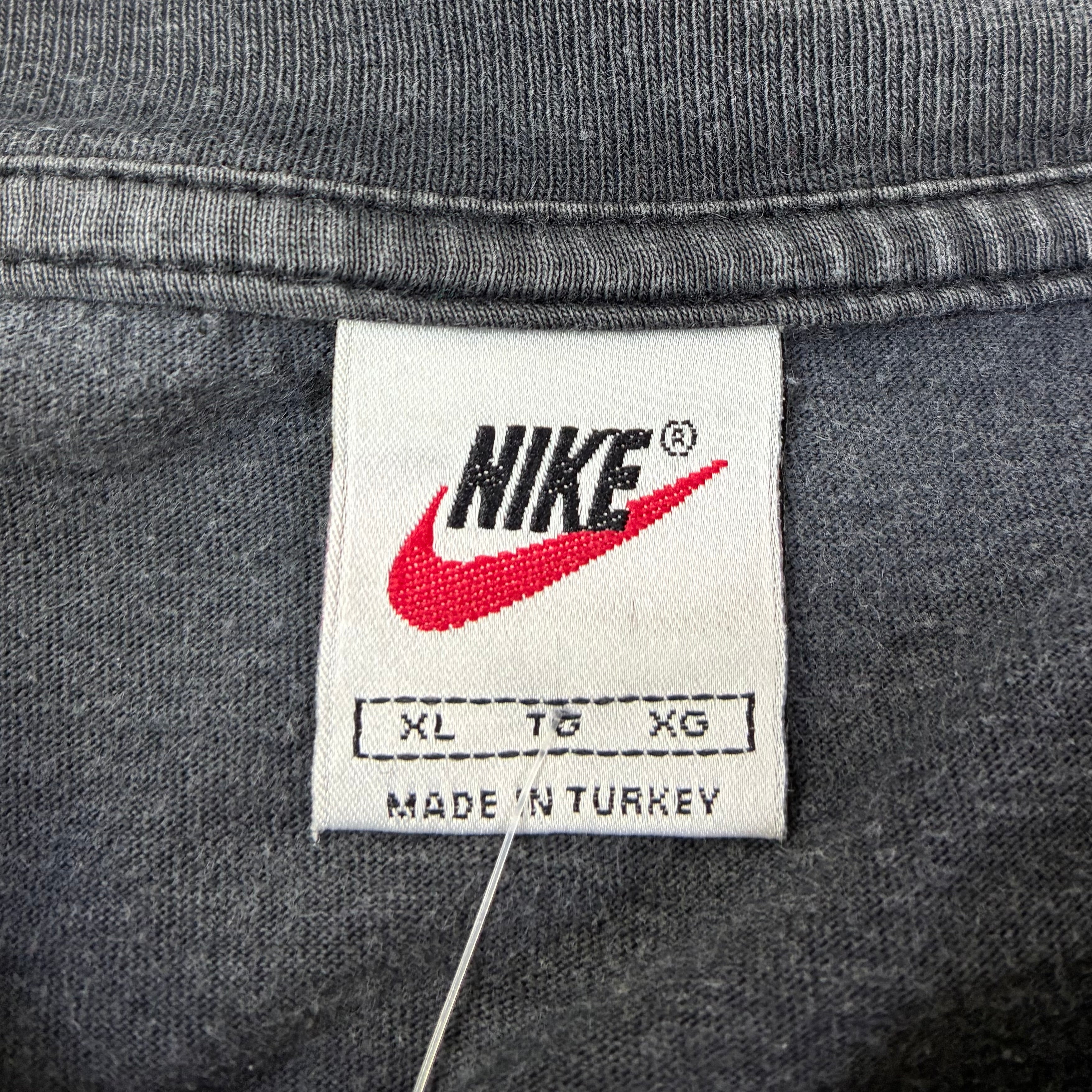 Nike 90s Vintage Shirt Washed Grau XL - Vinverse