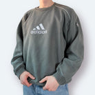 Adidas 2003 Big Logo Y2K Sweater L - Vinverse