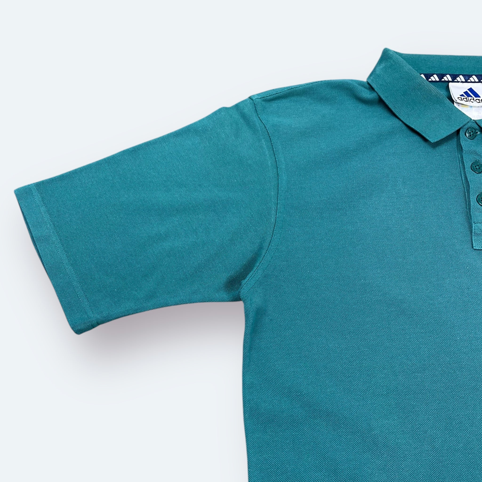 Adidas Vintage Polo Shirt Grün M - Vinverse