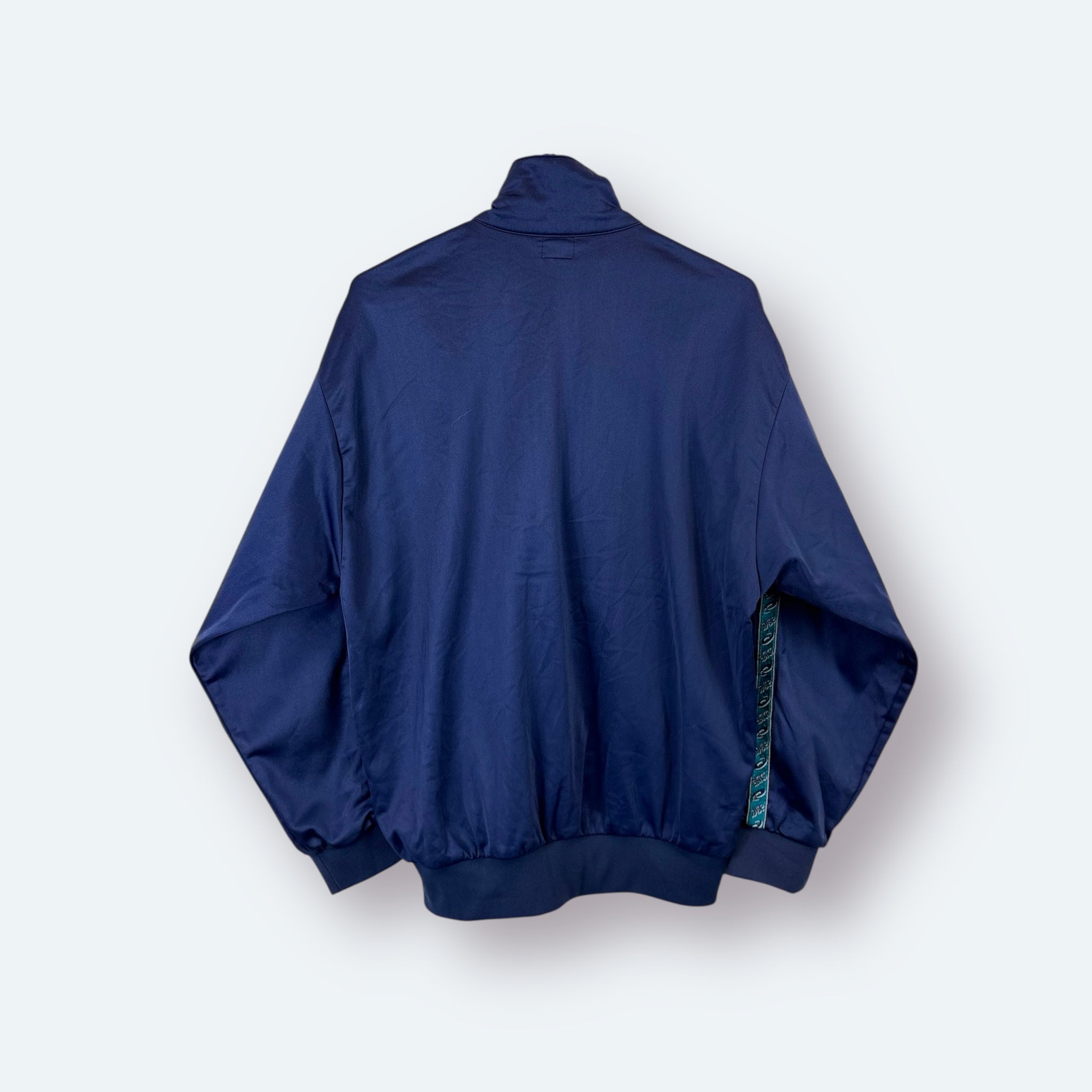 Asics 90s Vintage Trainingsjacke Marineblau S - Vinverse