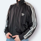 Adidas 90s Vintage Trainingsjacke Schwarz L - Vinverse