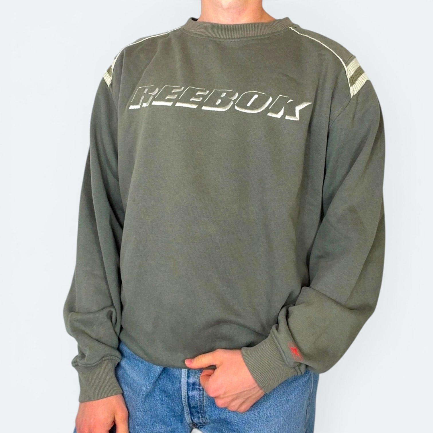 Reebok Vintage Sweater Khaki M - Vinverse