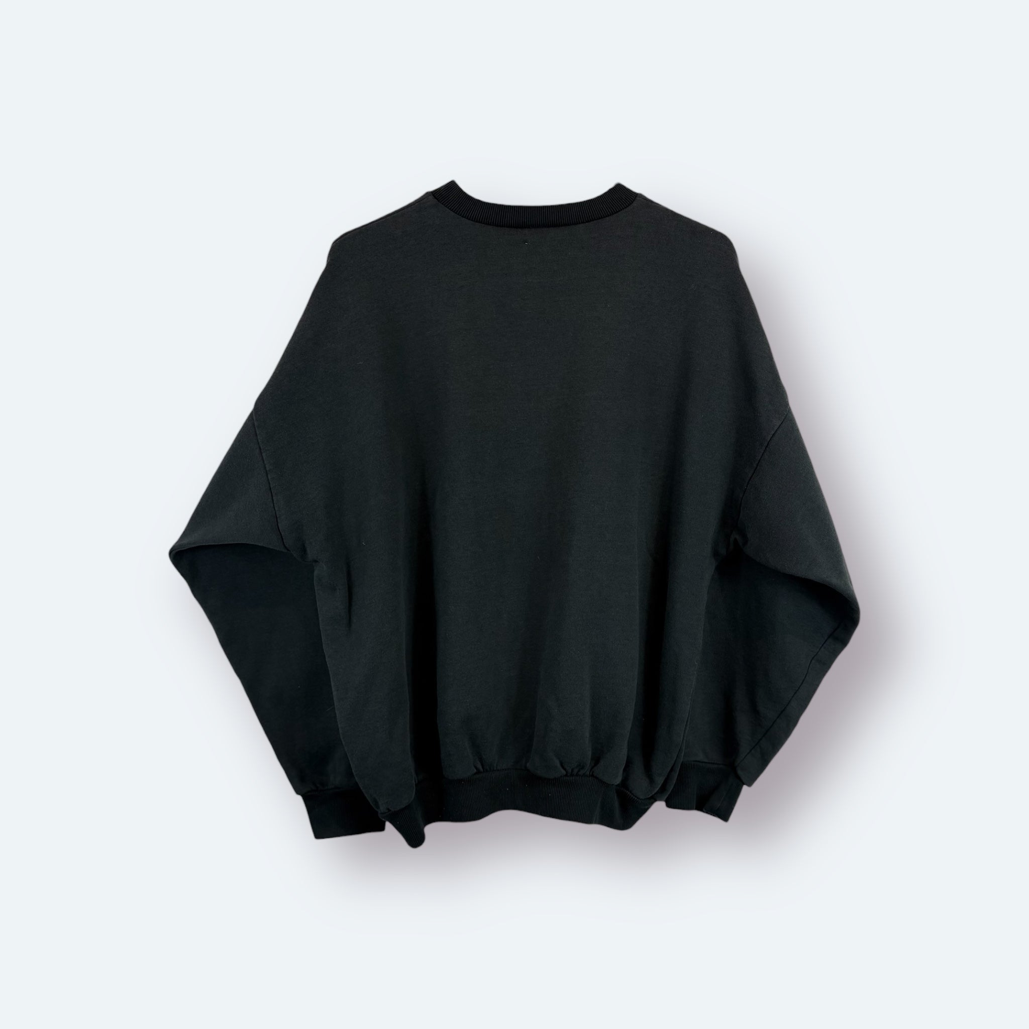 Adidas 80s Vintage Sweater Print Schwarz S - Vinverse