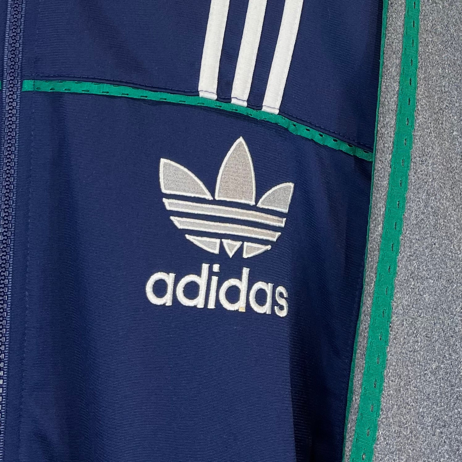 Adidas 80s Vintage Trainingsjacke Blau L - Vinverse