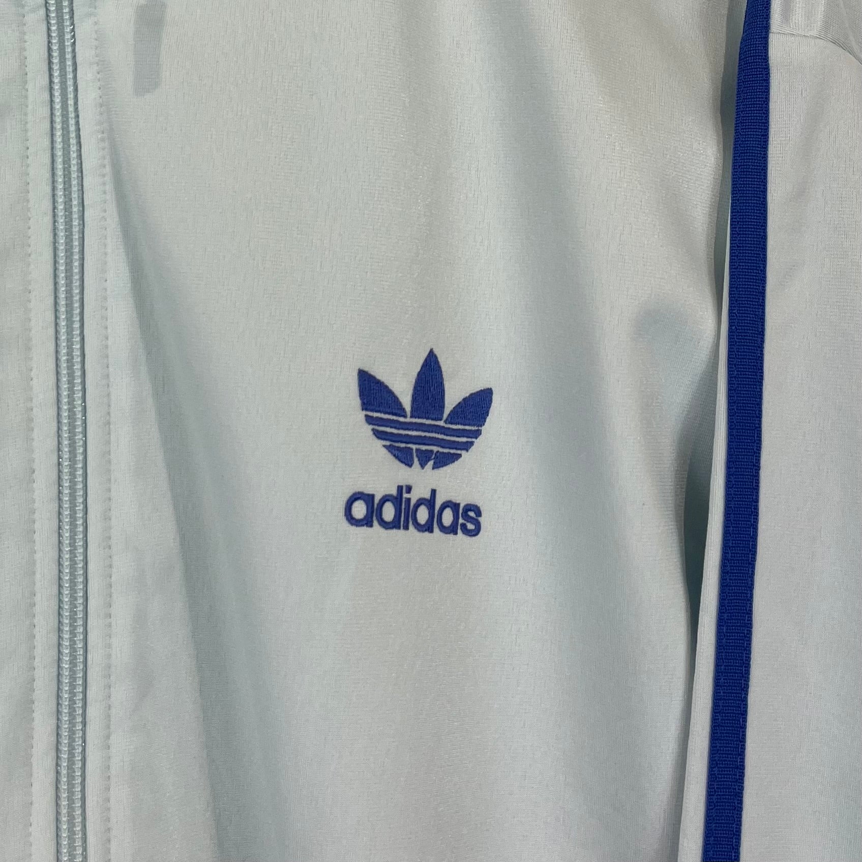 Adidas 80s Vintage Trainingsjacke Hellblau M - Vinverse