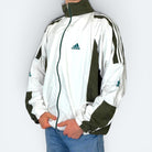Adidas Vintage Trainingsjacke 90s Weiß XL (FLECK?) - Vinverse