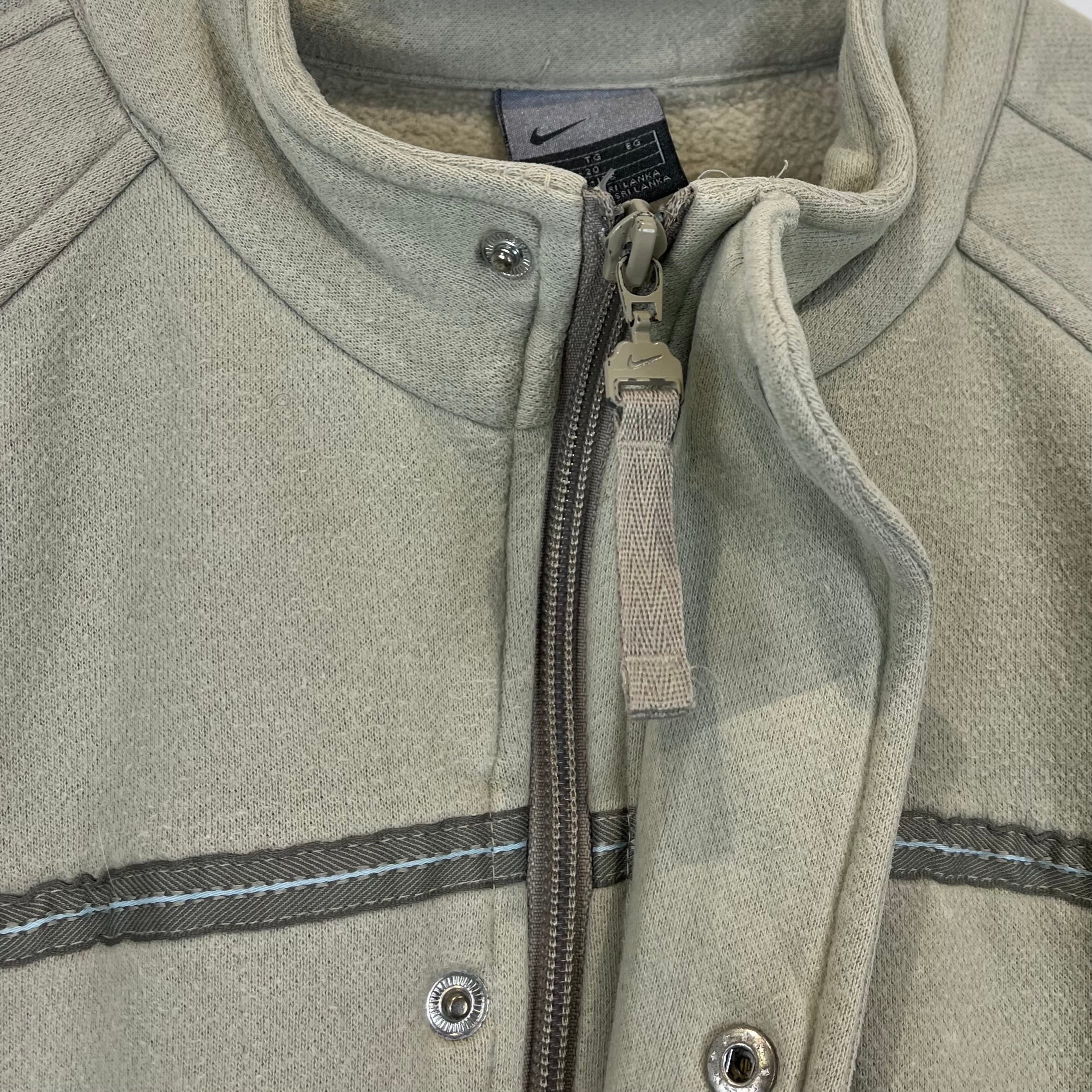 Nike 2000s Sweatjacke Beige M - Vinverse