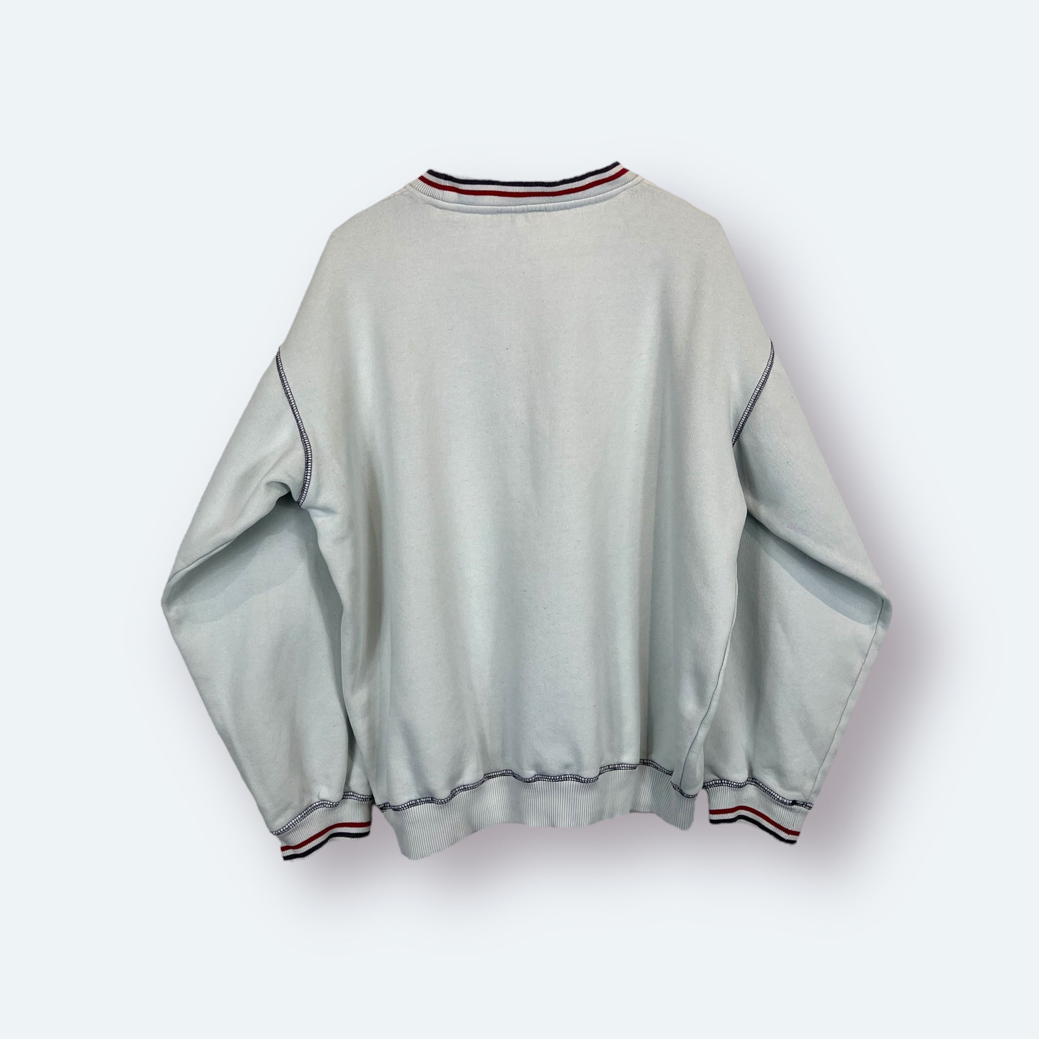 Fila Vintage Sweater bestickt Weiß M - Vinverse