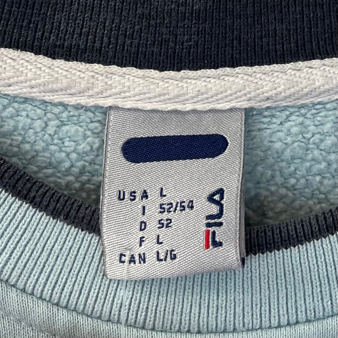 Fila Big Logo Vintage Sweater L - Vinverse