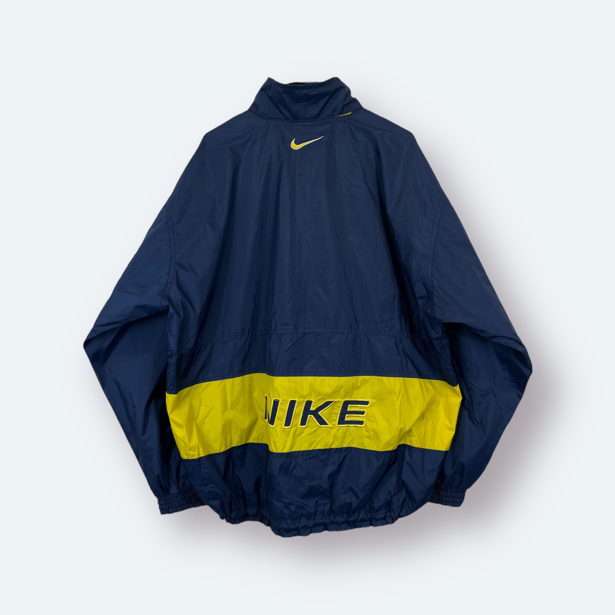 Nike Vintage Windbreaker 90s Marineblau XL - Vinverse