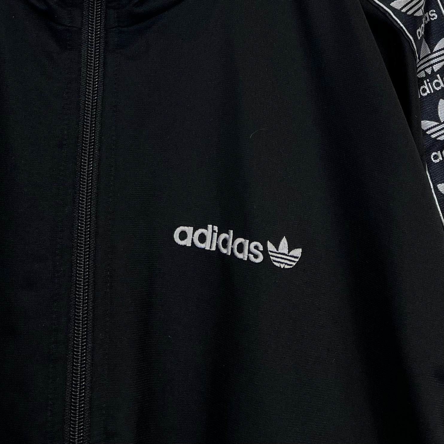 Adidas Vintage Trainingsjacke Schwarz L - Vinverse
