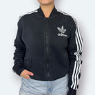 Adidas Retro Trainingsjacke Schwarz S - Vinverse