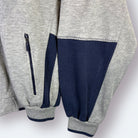 Adidas 90s Vintage Sweatjacke Grau Marineblau M - Vinverse