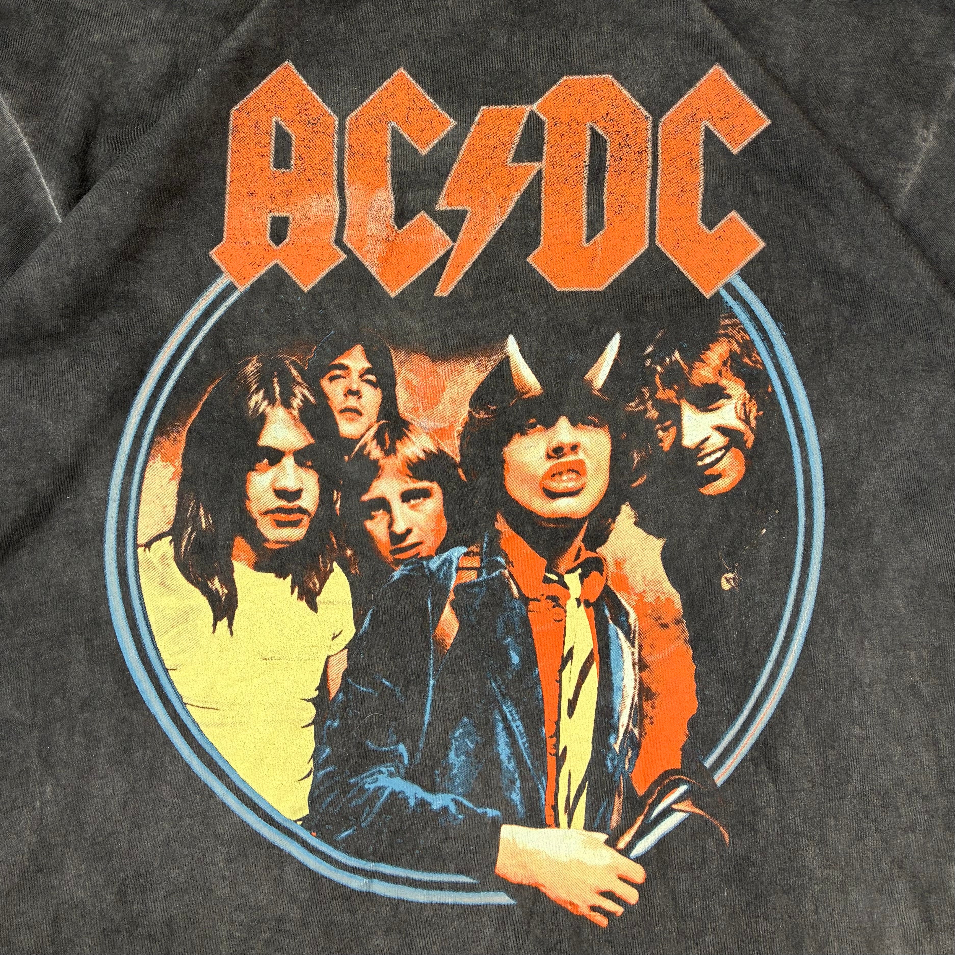 ACDC Shirt Highway to hell Grau M - Vinverse