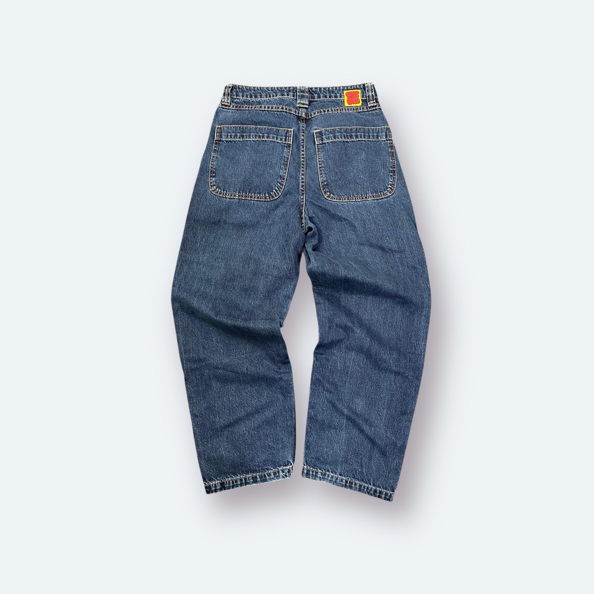 Empyre Jeans bestickt Blau Gr. 28 - Vinverse