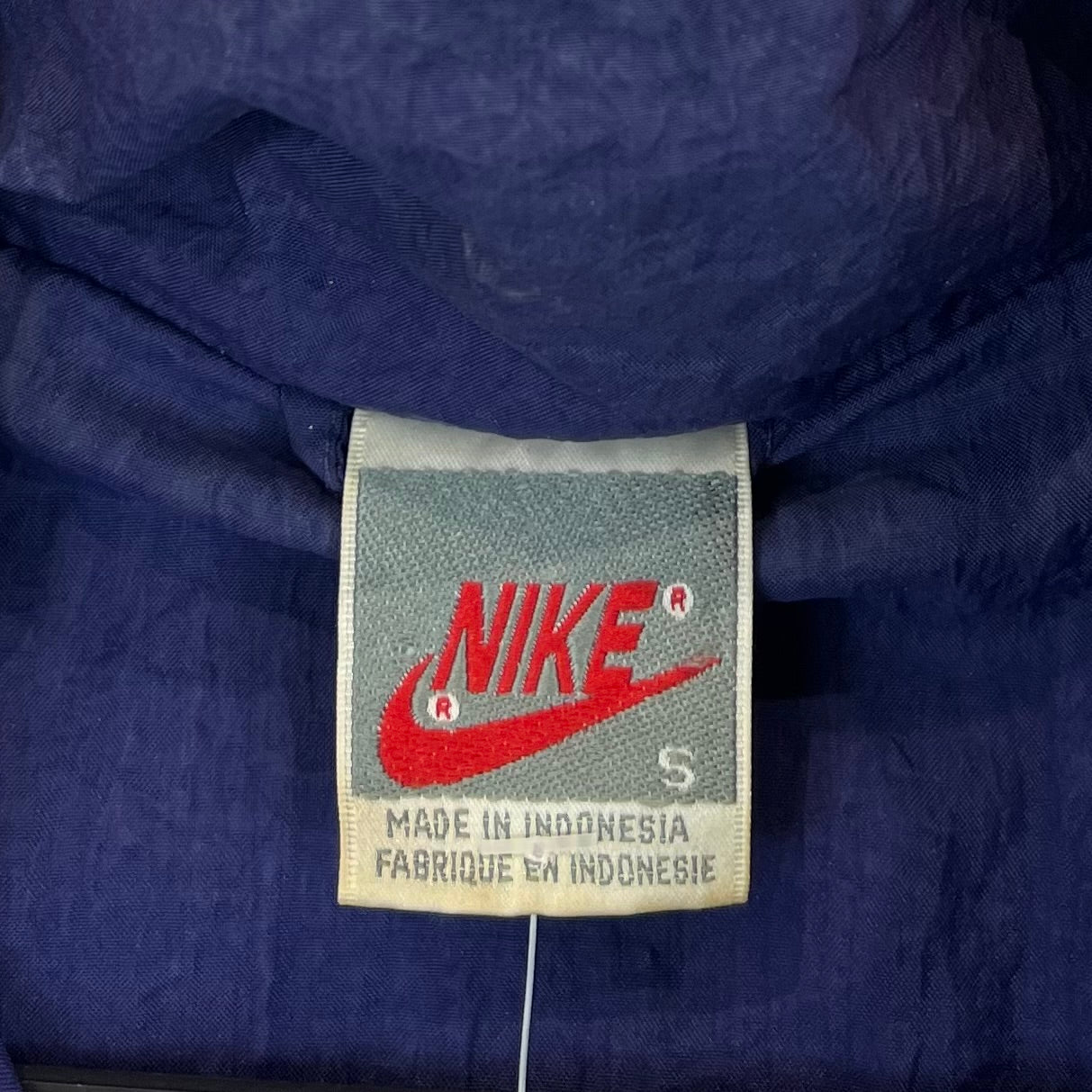 Nike 90s Vintage Trainingsjacke Lila M - Vinverse