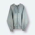 Nike 2000s Washed Zip Hoodie Hellblau M - Vinverse