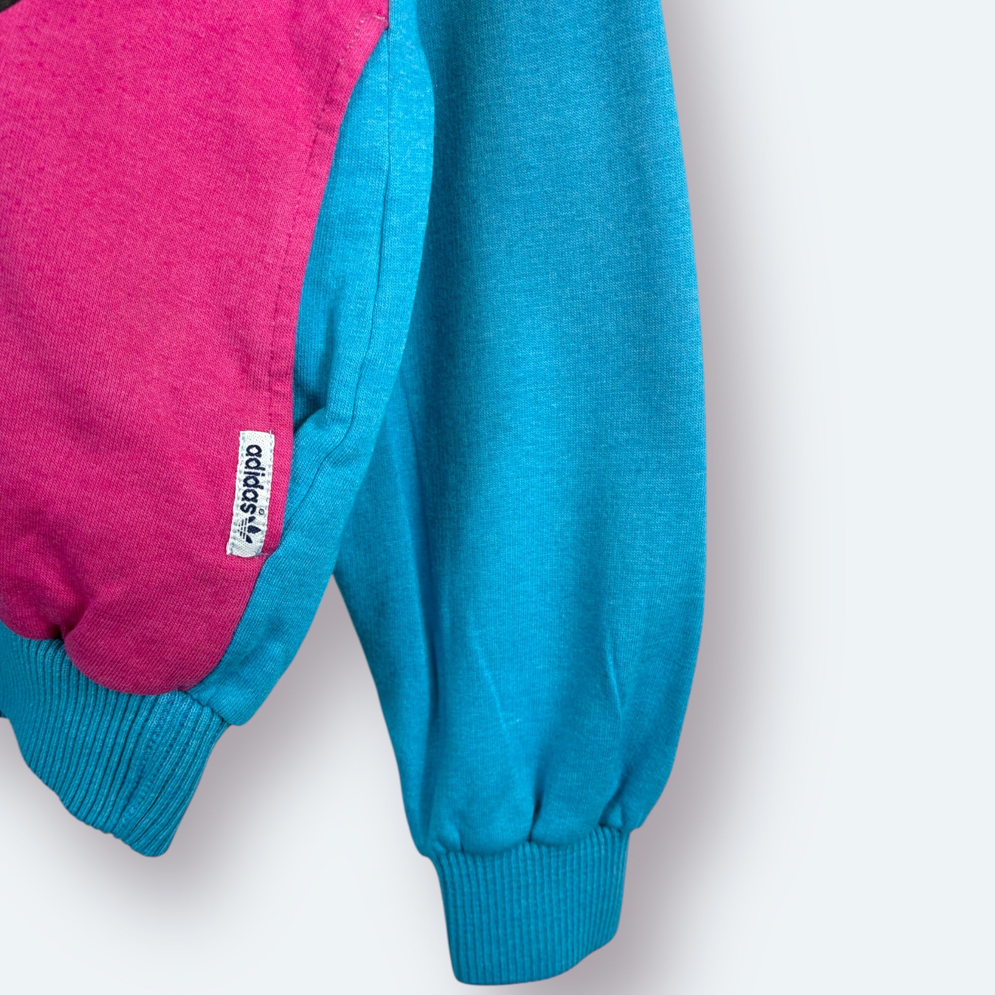 Adidas 80s Vintage Sweater Türkis XS - Vinverse