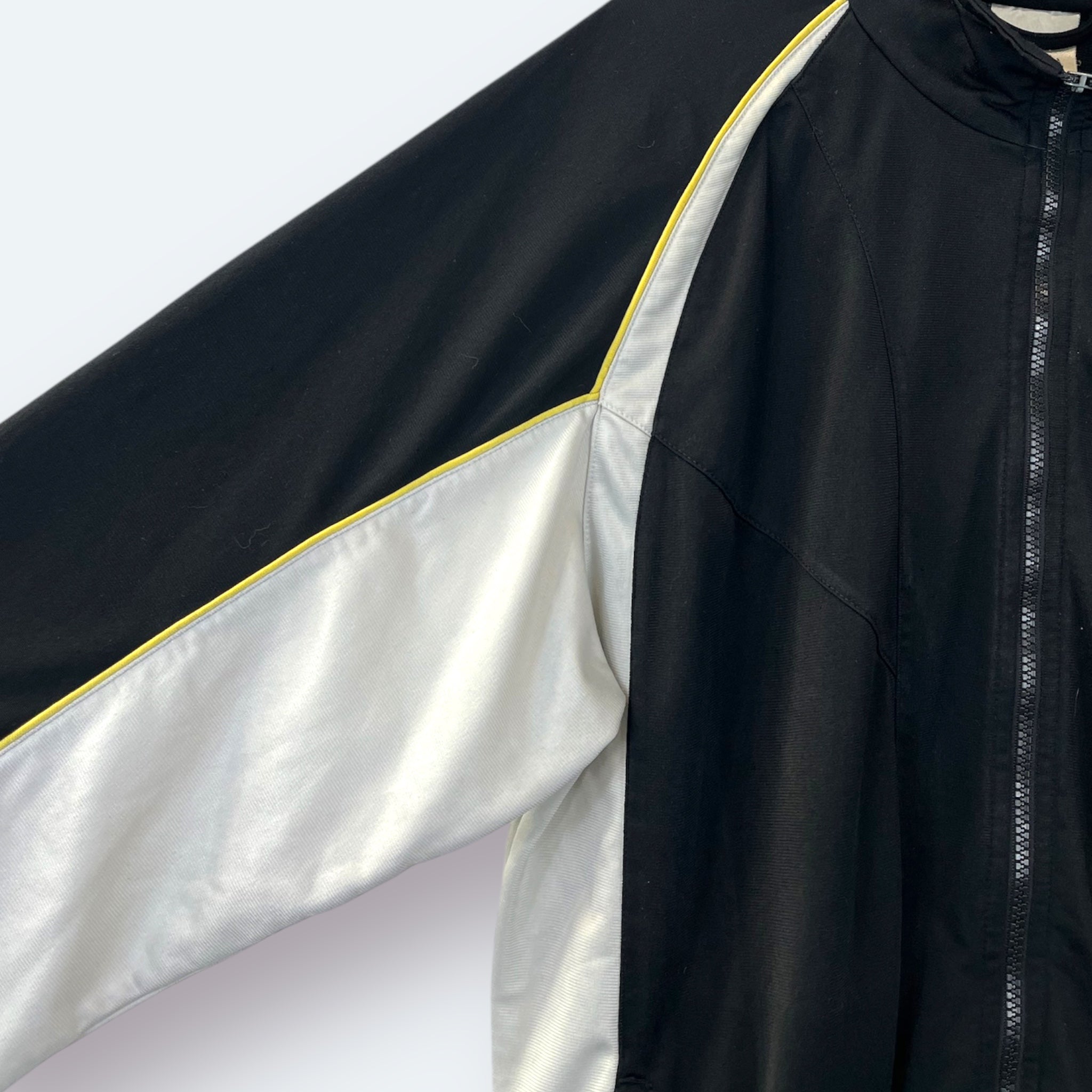 Adidas 2000er Trainingsjacke bestickt Schwarz L - Vinverse