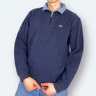 Lacoste Half Zip Sweater Dunkelblau S - Vinverse