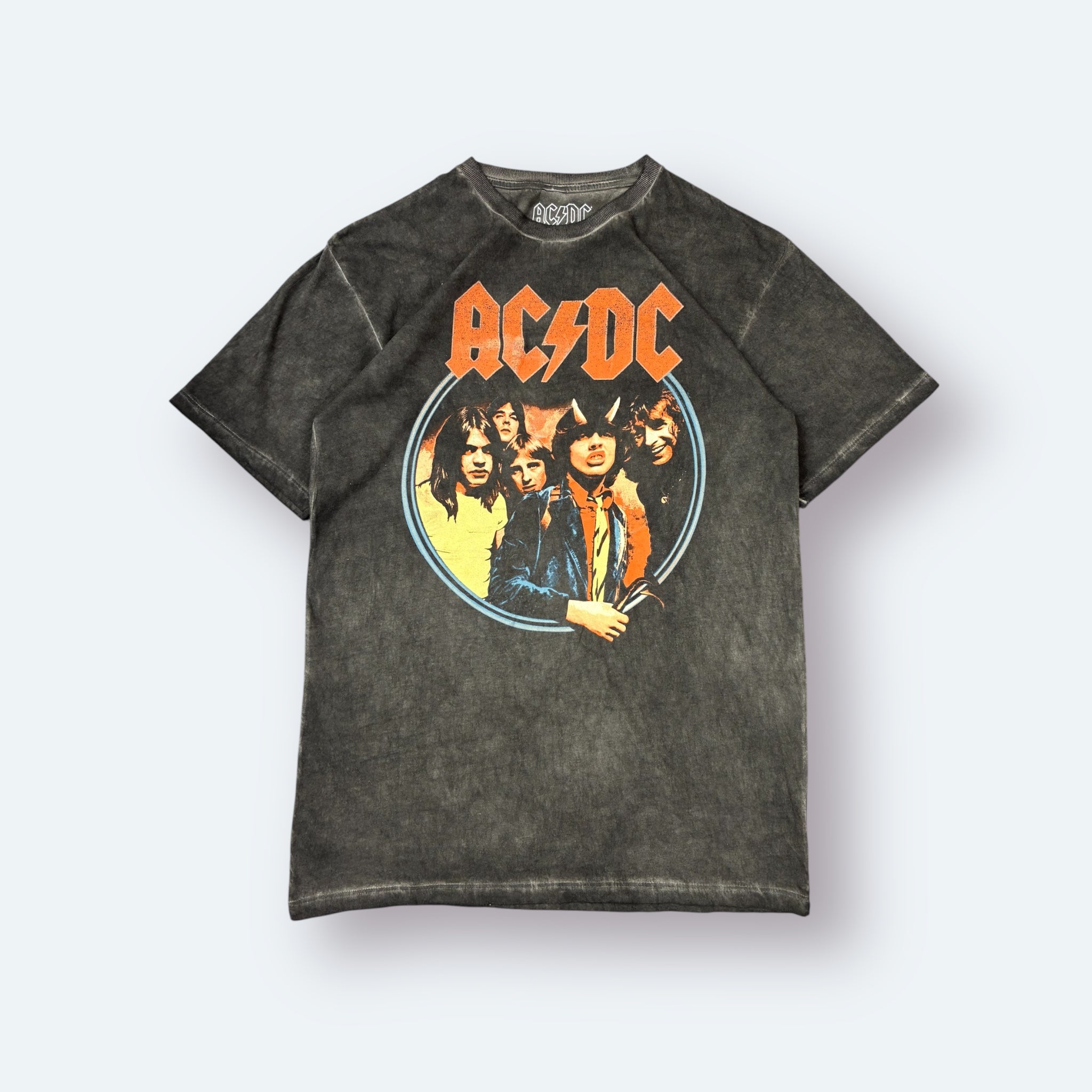 ACDC Shirt Highway to hell Grau M - Vinverse