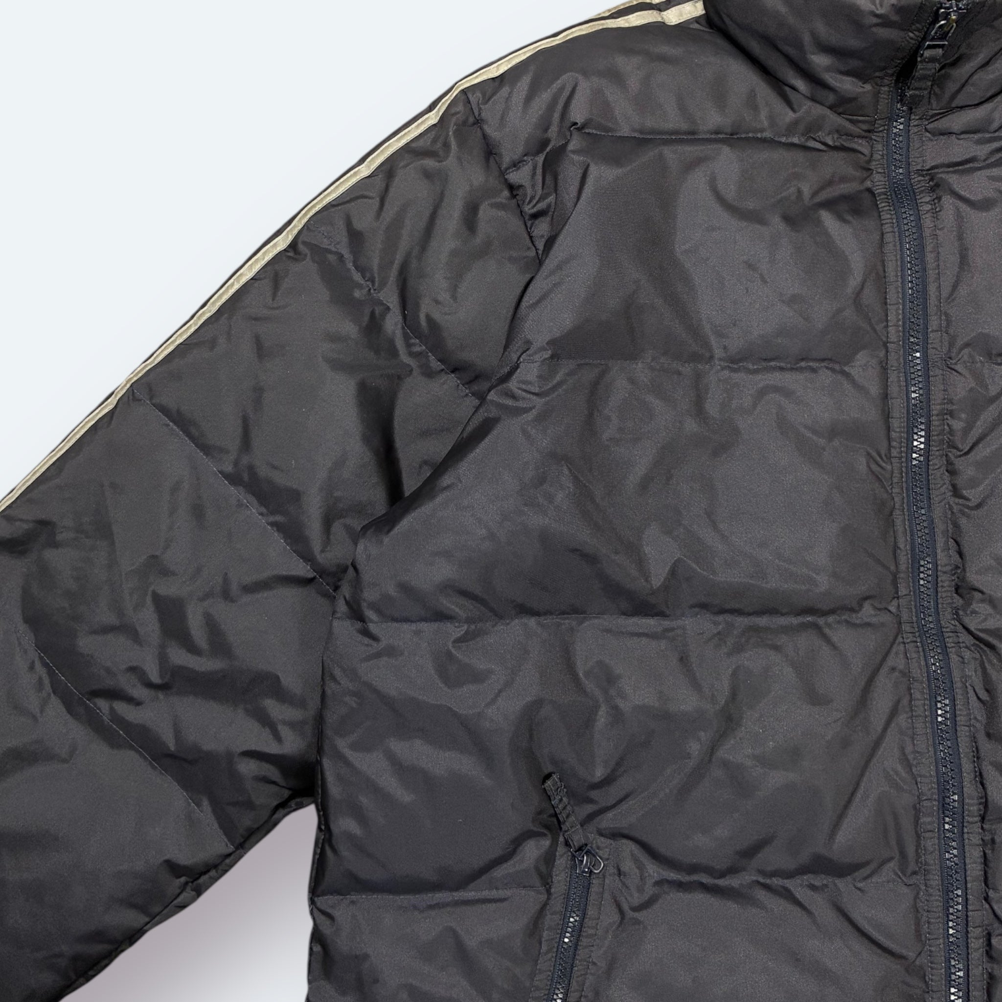 Adidas 2000 Vintage Daunenjacke Schwarz XL - Vinverse