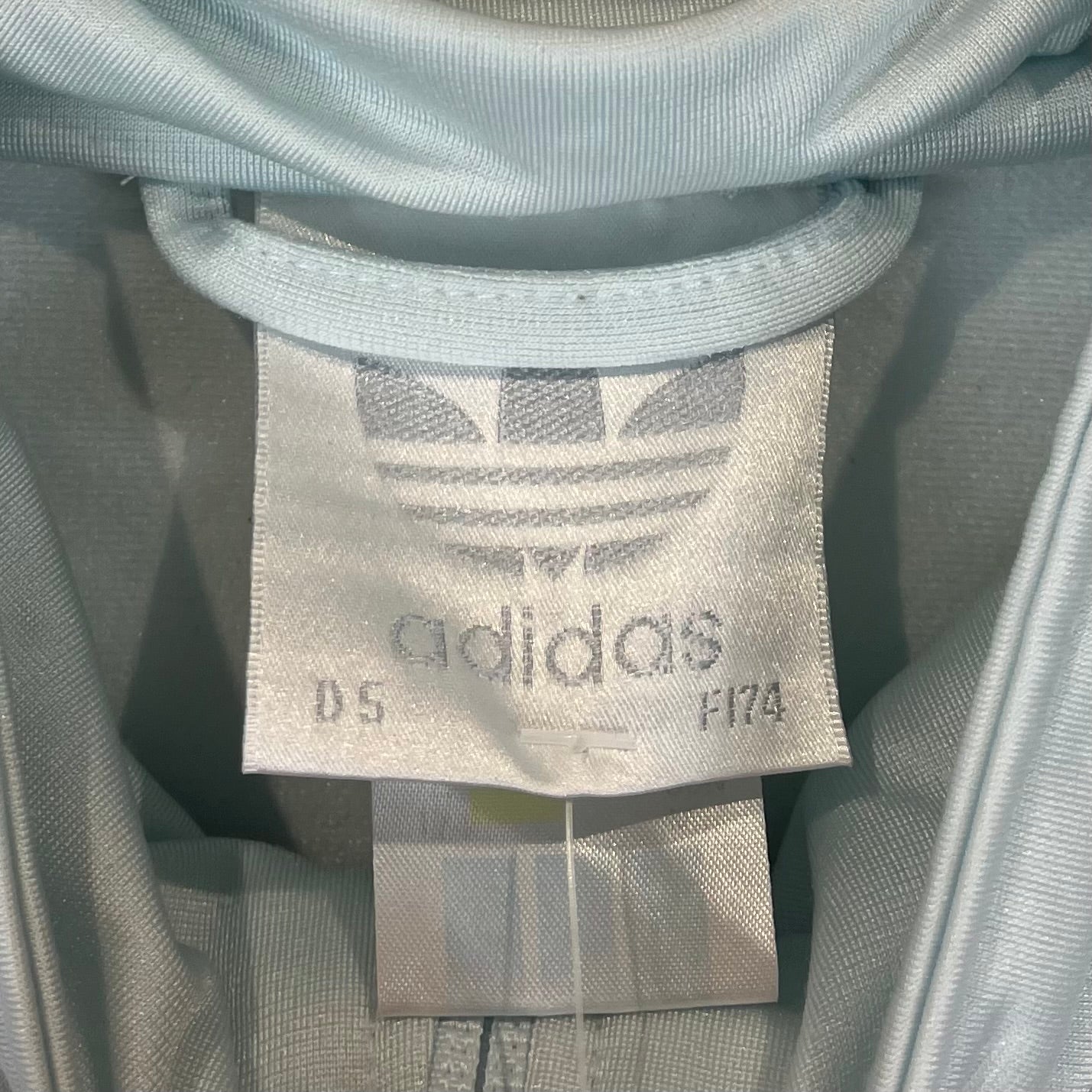 Adidas 80s Vintage Trainingsjacke Hellblau M - Vinverse