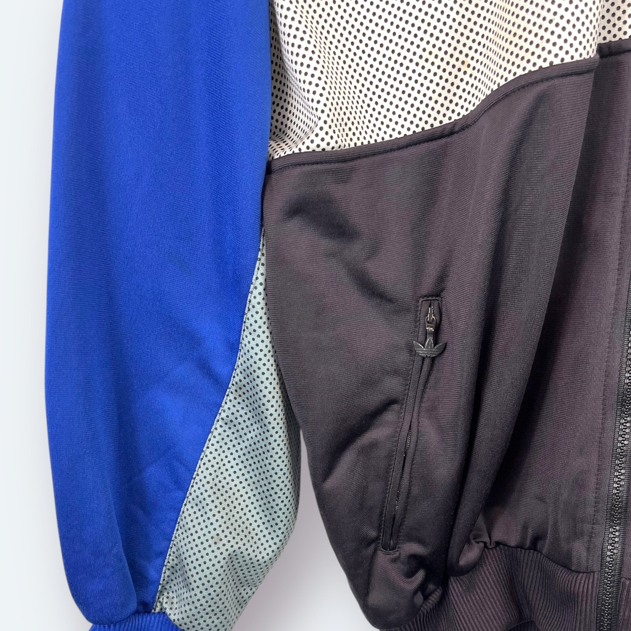 Adidas 80er Vintage Trainingsjacke Blau M - Vinverse