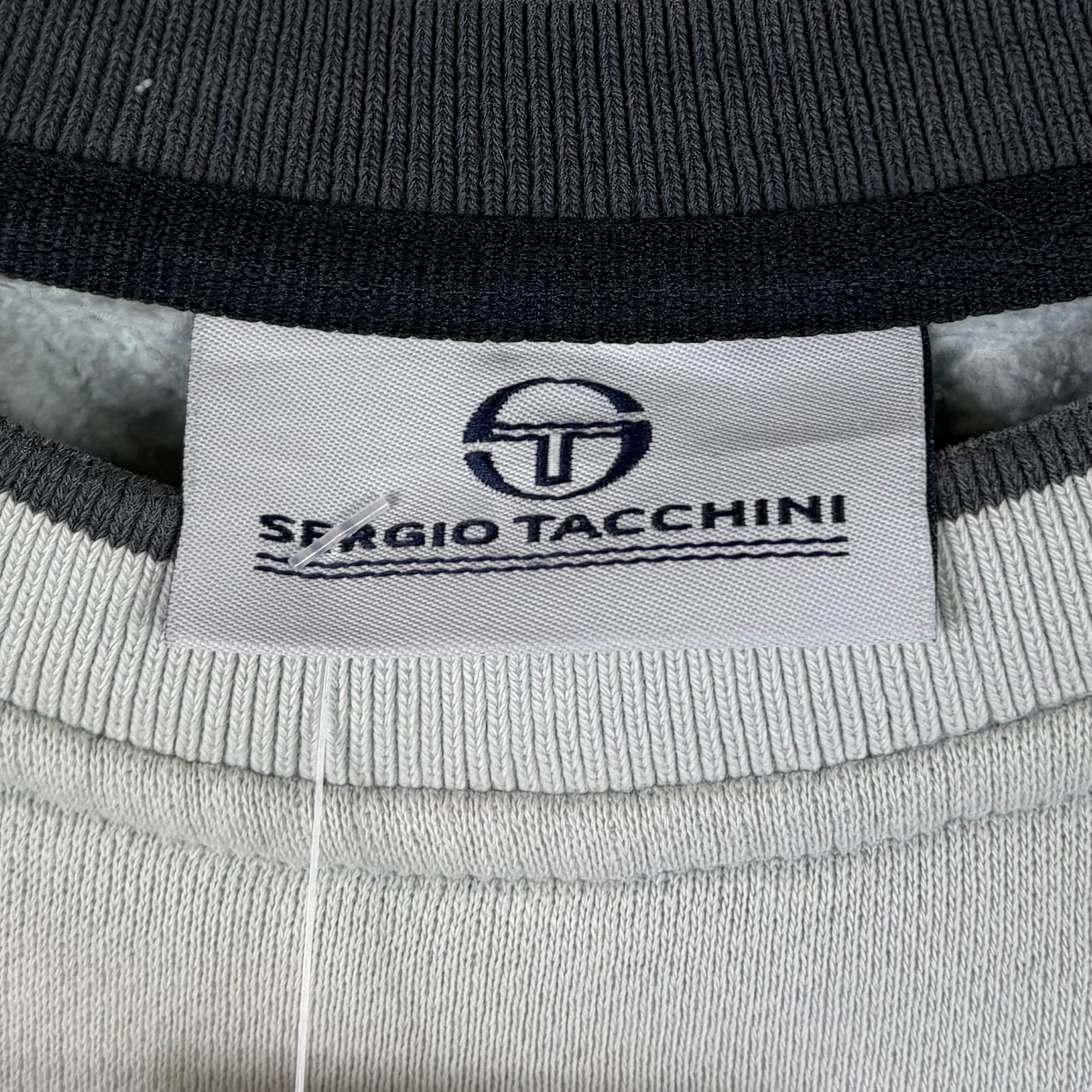 Sergio Tacchini Vintage Sweater Grau XL - Vinverse