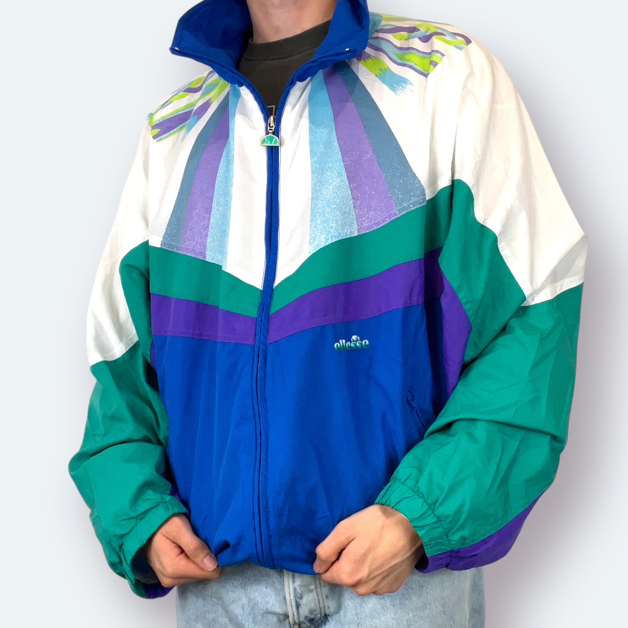 Ellesse 80s Vintage Trainingsjacke XL - Vinverse