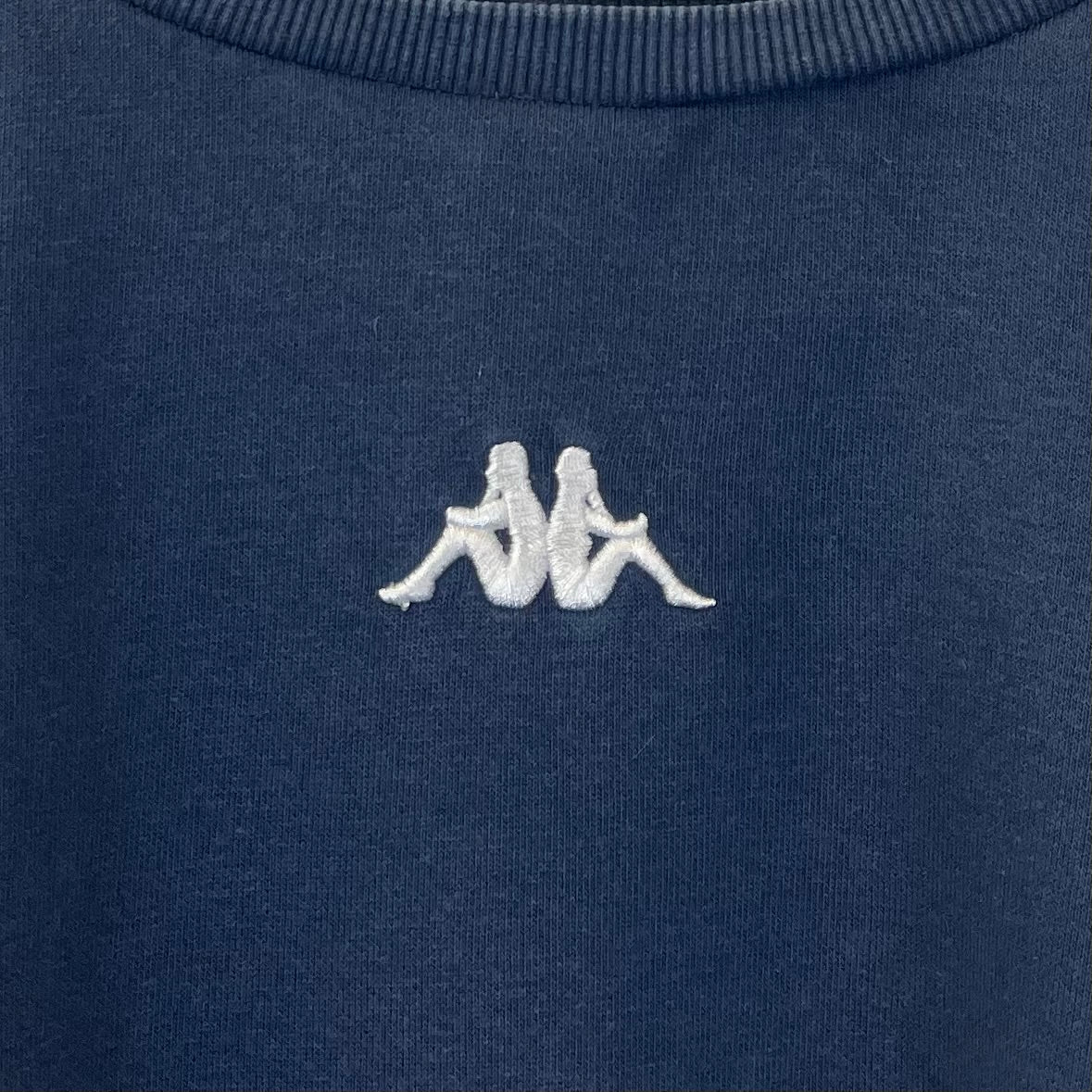 Kappa Sweater bestickt Marineblau L - Vinverse