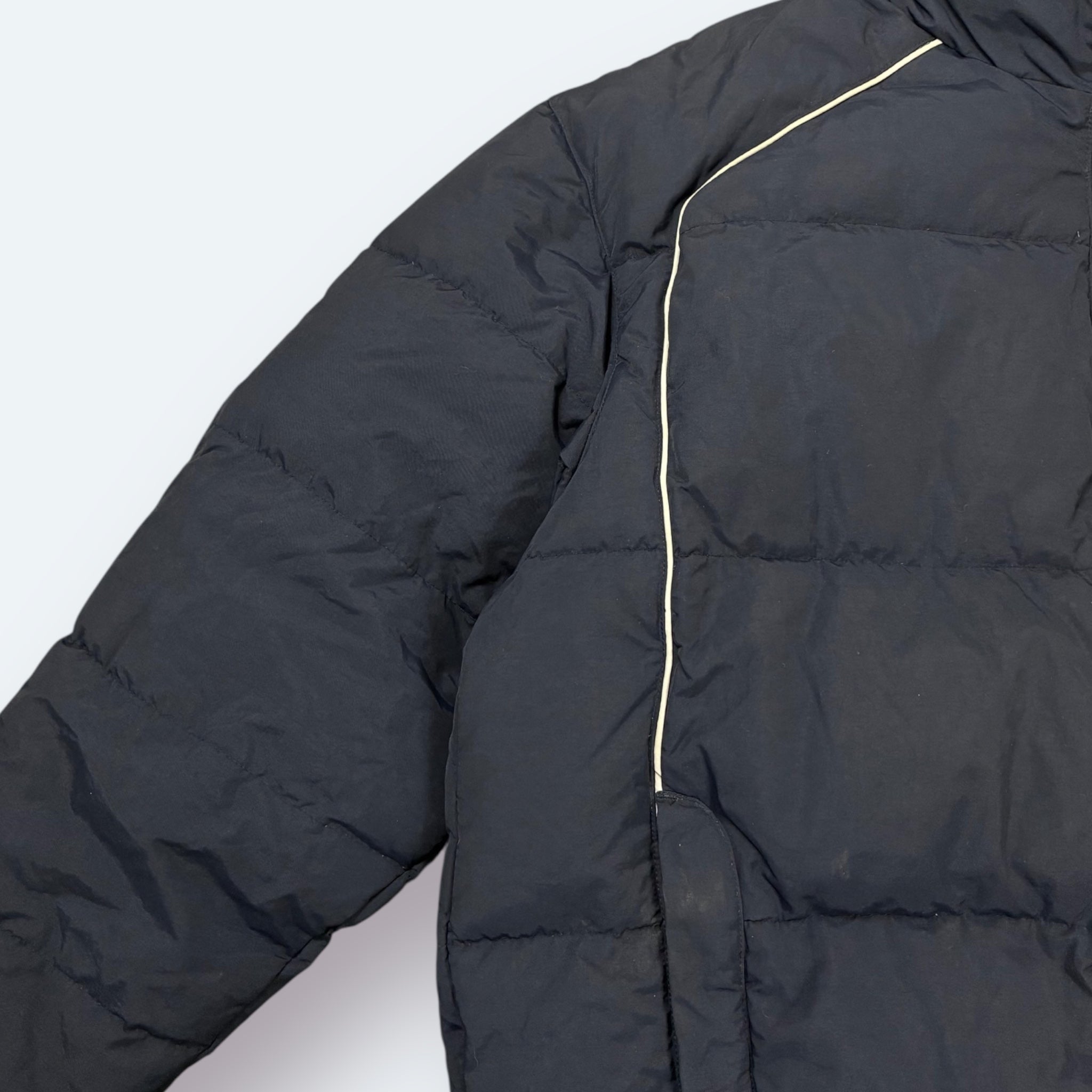 Lotto 2000s Y2K Daunen Puffer Jacke Marineblau L - Vinverse