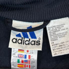 Adidas Vintage Trainingsjacke Grau Schwarz S - Vinverse