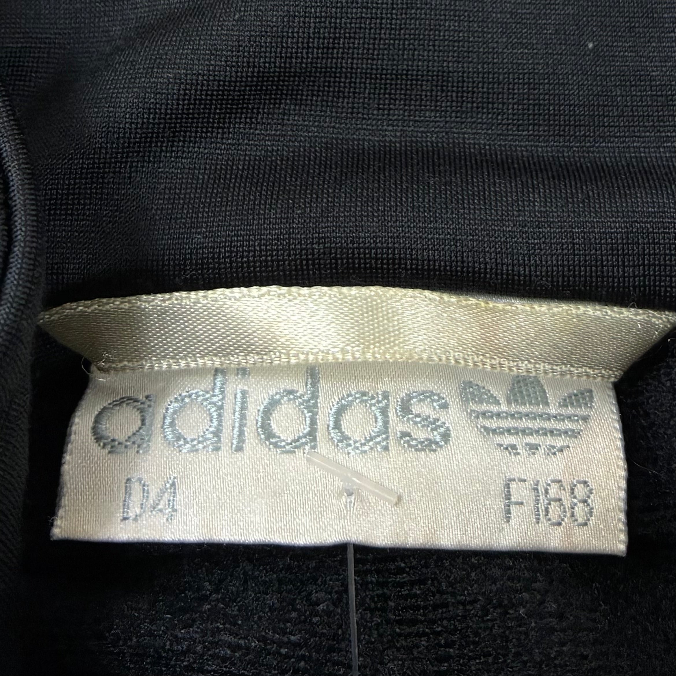 Adidas 80s Vintage 3-Stripes Kurzarm Trainingsjacke Schwarz L - Vinverse