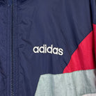 Adidas 90s Vintage Trainingsjacke Marineblau Rot M - Vinverse