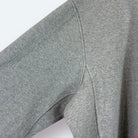 Nike 2000s Y2K Sweater Center Swoosh Grau XL - Vinverse
