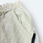 Nike 90s Vintage Trackpants Open Leg Beige L - Vinverse