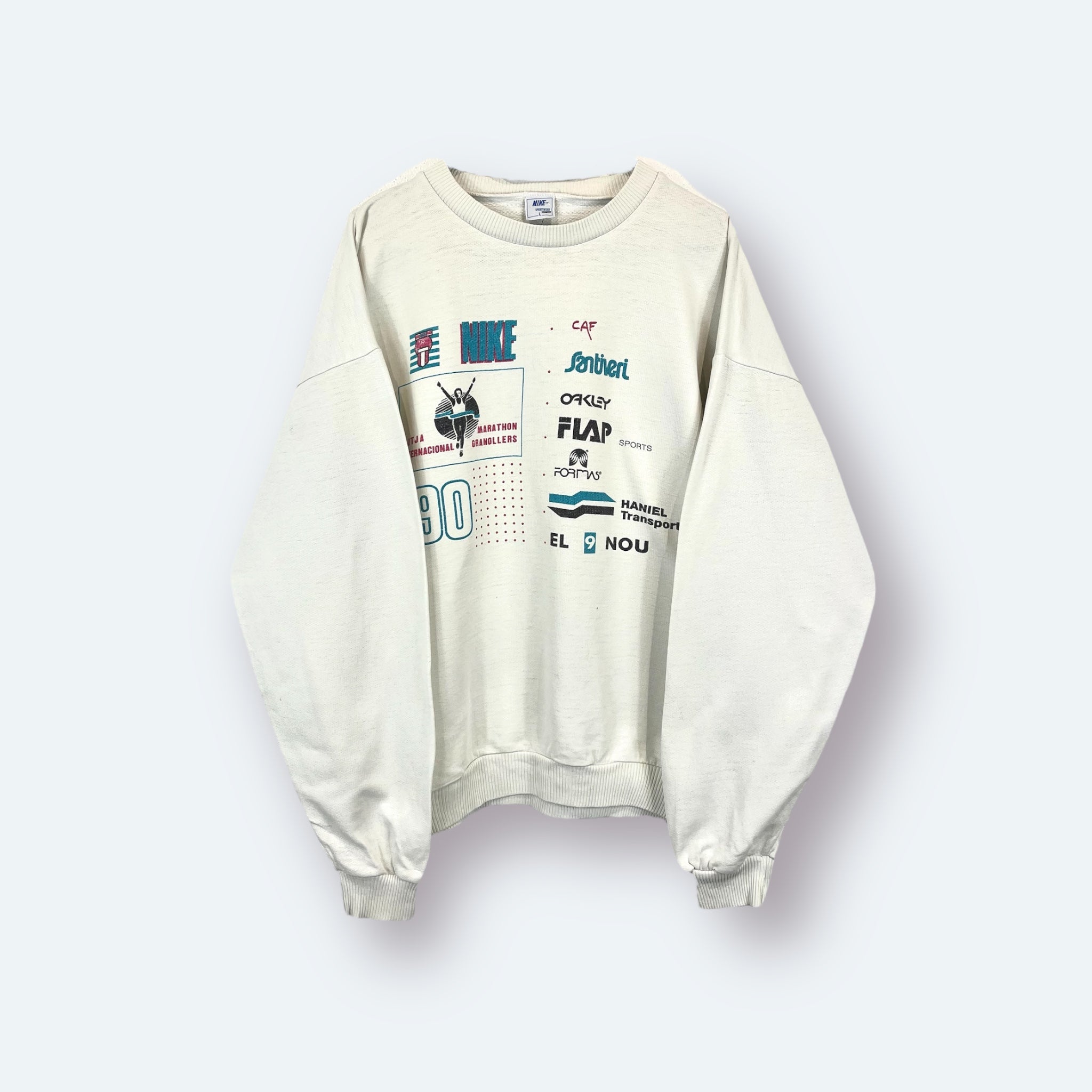 Nike Vintage Sweater Weiß L - Vinverse