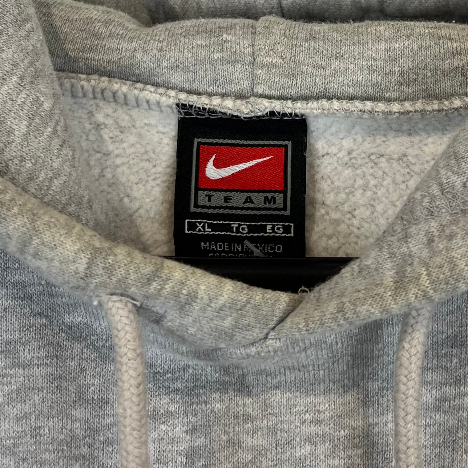 Nike 90er Print Hoodie Grau XL - Vinverse