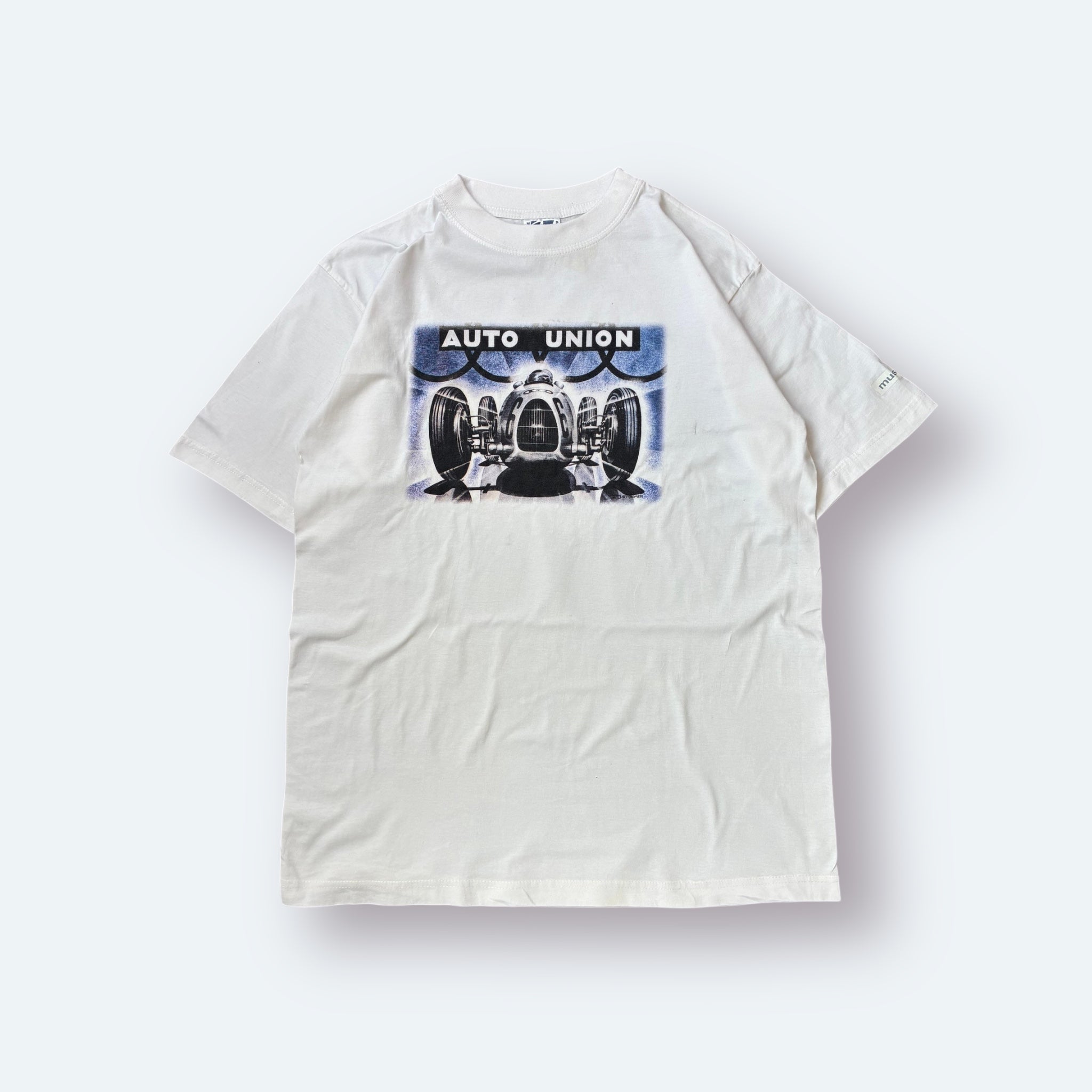 Hurricane Basic Vintage Print Shirt Auto Union M - Vinverse