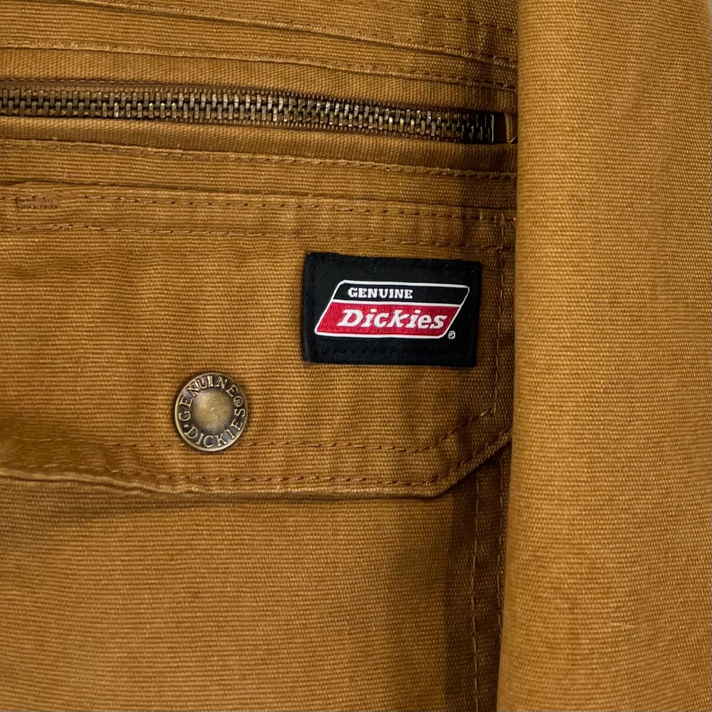 Dickies Workwear Jacke mit Kapuze Braun M - Vinverse