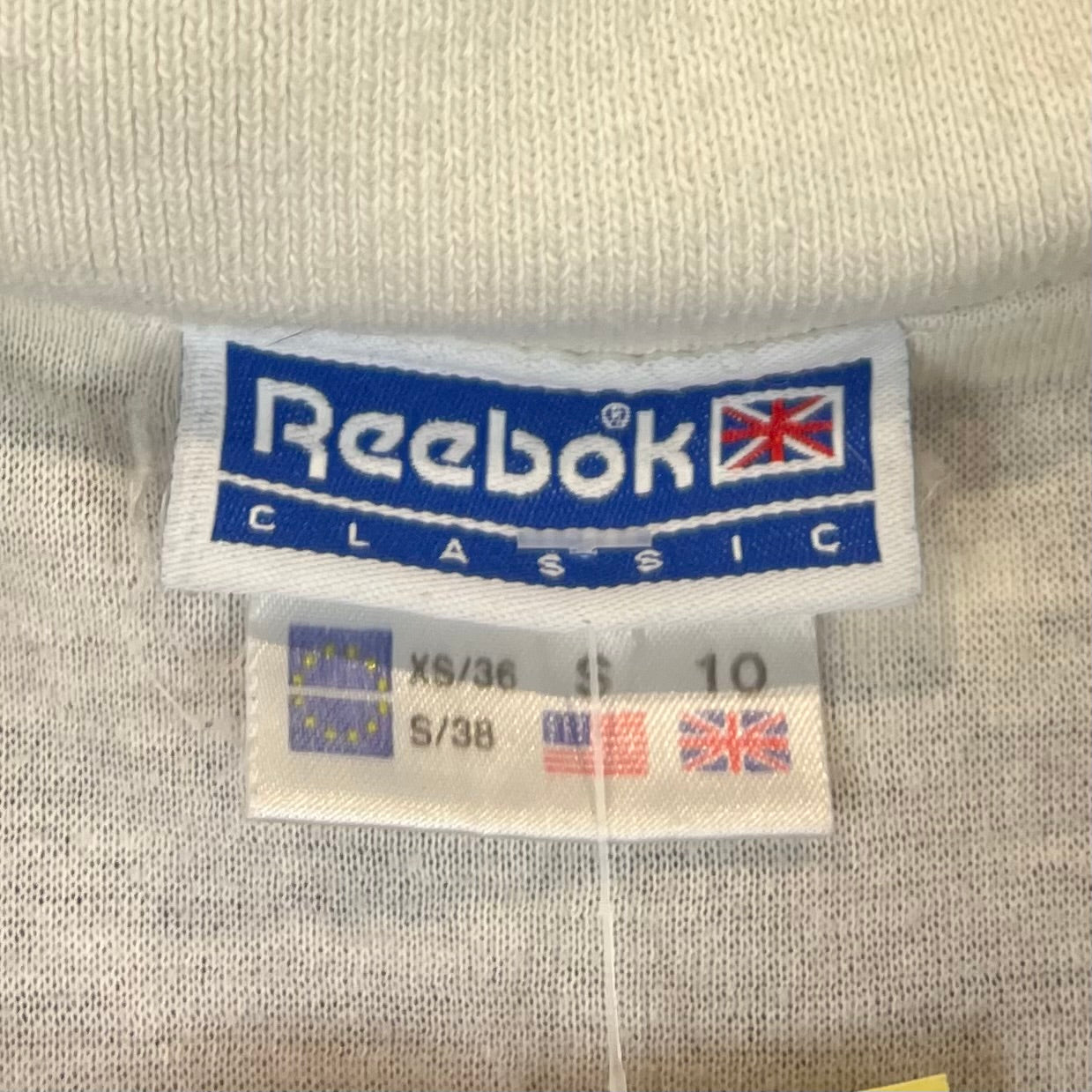 Reebok Trainingsjacke bestickt Blau S - Vinverse