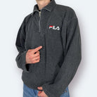 Fila Vintage Fleece Sweater Grau XXL - Vinverse