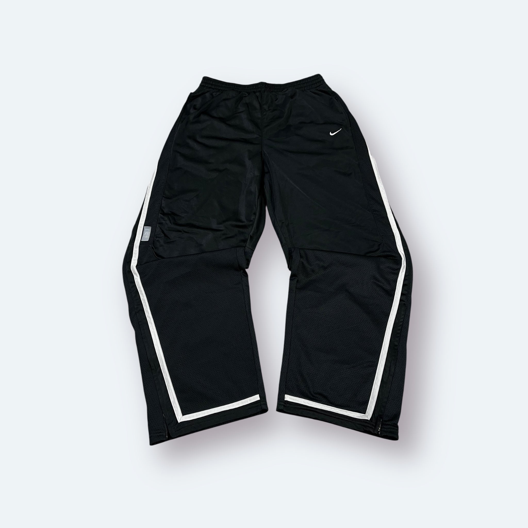 Nike 2000s Trackpants Open Leg Schwarz XL - Vinverse