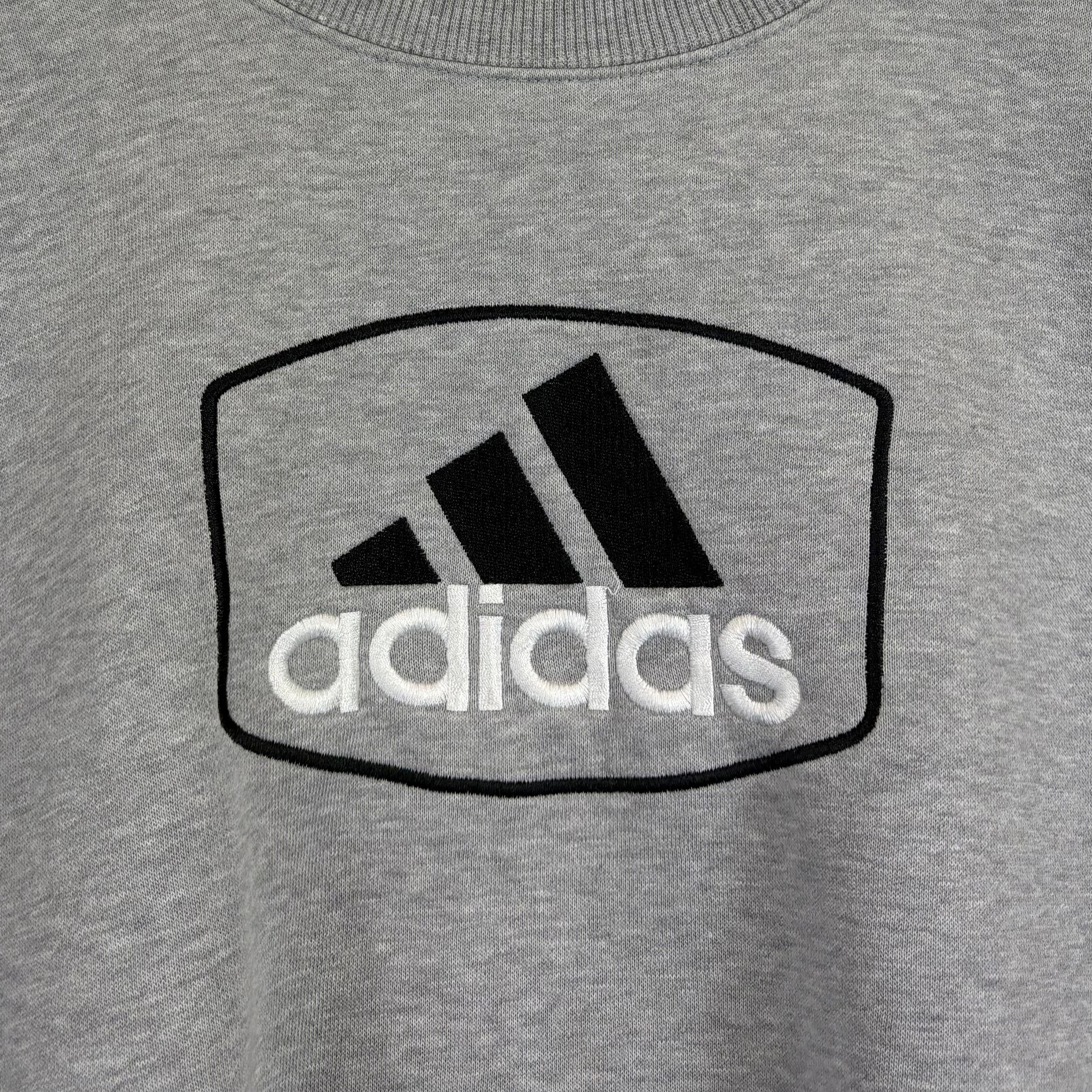 Adidas Vintage Sweater Grau M - Vinverse