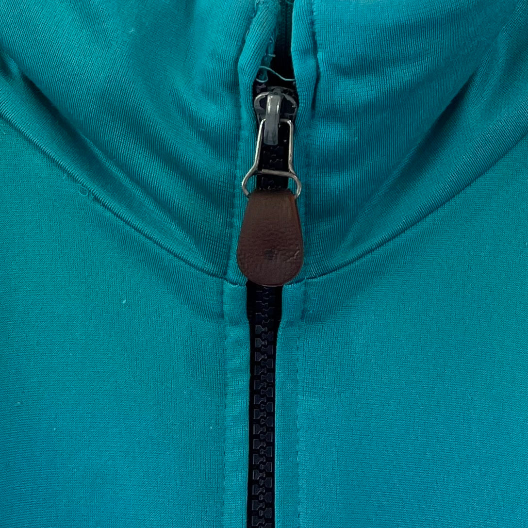 Adidas 80er Vintage Trainingsjacke Türkis M - Vinverse