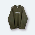 Adidas 2001 Athletic Club Sweater Khaki M - Vinverse