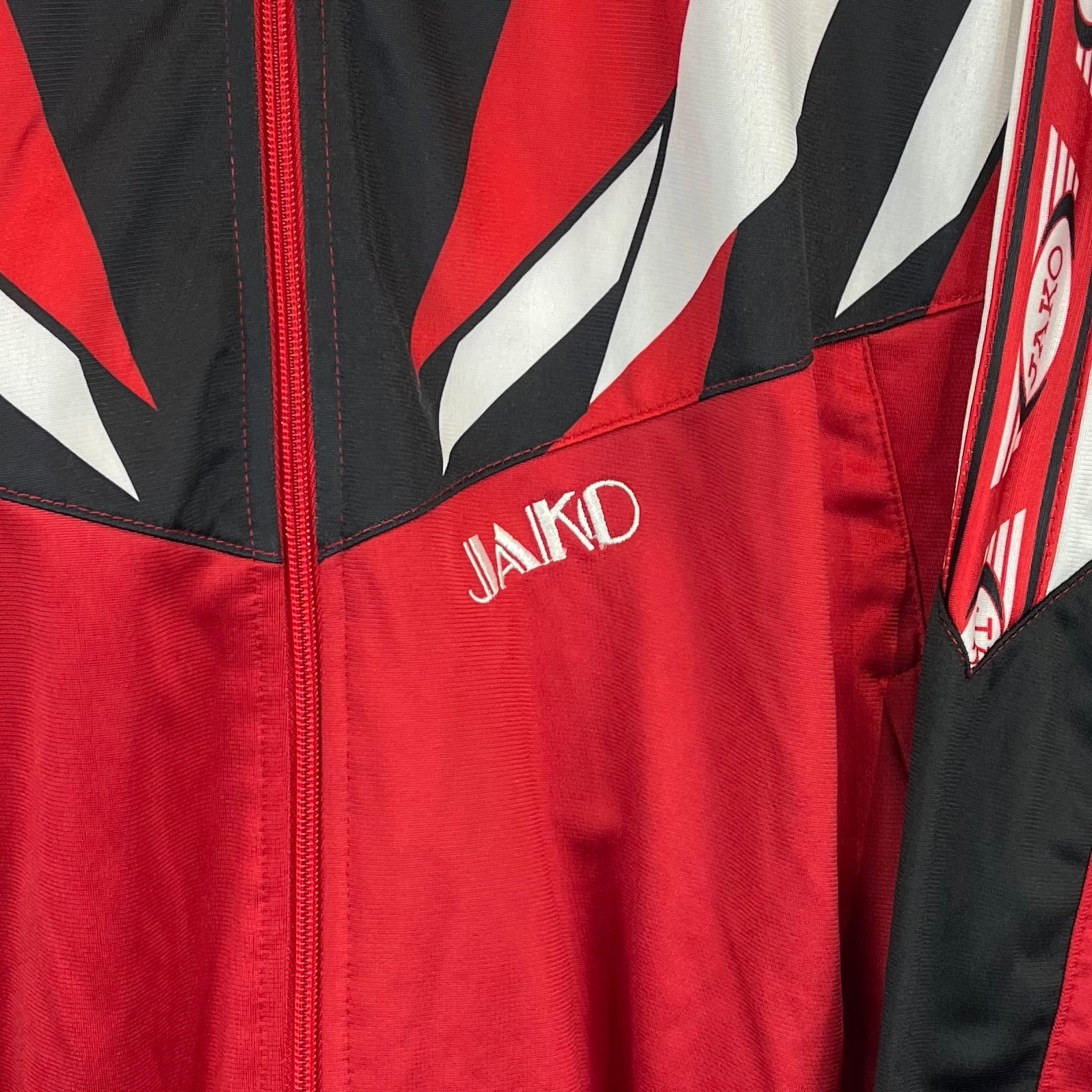 Jako 90er Vintage Trainingsjacke Rot L - Vinverse