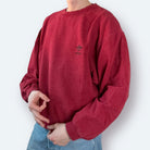 Adidas 90s Vintage Sweater Rot XL - Vinverse